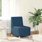 vidaXL Fotelja za kauč plava 55 cm tkanina cijene