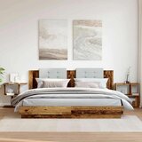 vidaXL Nočna omarica 2 kosa starinski les 50x30x51,5 cm inženirski les | Shoptok.si