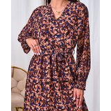 Resti Camel patterned women's maxi dress | Eponuda.ba