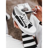 DStreet Trampki damskie ELIDA czarne | Shoptok.si