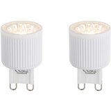 LUEDD Set van 2 G9 20mm dimbare LED lampen 3W 300 lm 2700K Cene