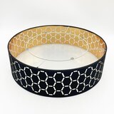  plafonsko svetlo ulle 2xE27/15W/230V ø 45 cm crno | Eponuda.com