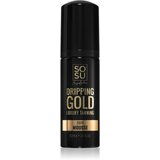 Dripping Gold Luxury Tanning Mousse Dark samoporjavitvena pena za povečanje porjavelosti 150 ml | Shoptok.si
