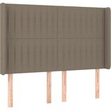  Uzglavlje s ušima smeđesivo 147x16x118/128 cm od tkanine | Eponuda.ba
