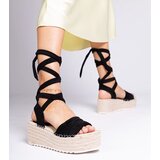 Gemre Black platform espadrilles Loiseau | Shoptok.si