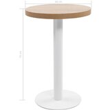 Bistro stol svjetlosmeđi 50 cm MDF | shoptok.hr