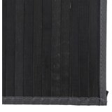  Pravokutni tepih crni 80x100 cm bambus - Crna 80 x 100 cm | shoptok.hr