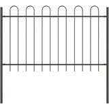  Vrtna Ograda 4 pcs Siva 6,8 x 1,2 m Čelik s prahom | shoptok.hr