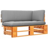  Kutna vrtna sofa od paleta boja meda od impregnirane borovine | shoptok.hr