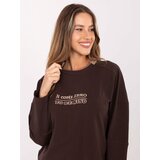 RELEVANCE Blouse-RV-BZ-A907.08P-dark brown | Shoptok.si