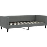  Dnevni krevet na razvlačenje bez madraca tamnosivi 80x200 cm | shoptok.hr
