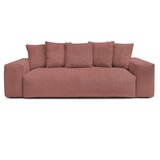 Bobochic Paris Svijetlo ružičasta sofa od samta 280 cm Voltaire – Cijene