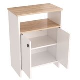 Hanah home Višenamjenska komoda s ladicama Berry, 62x85x35 cm, Bijela | Eponuda.ba