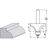 Makita okrugla glodalica sa ležajem D-48418 Cene