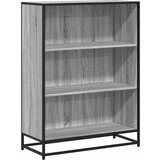Maison Chic Knjižna omara - Knjižni regal siva sonoma 80,5x35x107,5 cm inženirski les, (21725856) Cene