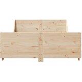  Okvir kreveta bez madraca 140 x 190 cm od masivne borovine | shoptok.hr