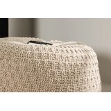 Venture Home okrugli puf Sam ⌀60 cm, bež | shoptok.hr