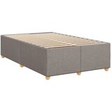  Boxspring krevet s madracem Sivosmeđa 120 x 190 cm Tkanina - Sivosmeđa 120 x 190 cm Dizajn linija | shoptok.hr