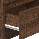 vidaXL Nočne omarice z 2 predaloma 2 kosa rjav hrast 40x33x60 cm | Shoptok.si