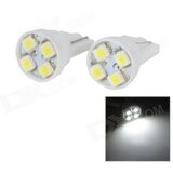  SIJALICA HSUN 12V T10 4 LED 1210SMD BIJELA PAR | Eponuda.ba