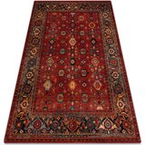 RugsX Preproge Preproga volna OMEGA PARILLO okvir rubin 200x300 cm Rdeča | Shoptok.si