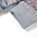  Dječja topla majica siva prošarana 116 | shoptok.hr