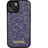  Originalna torbica GUESS Hardcase GUHCP15SPFGSBSP za iPhone 15 (kovinski logotip z okrasnimi kamni / svetlo roza) | Shoptok.si