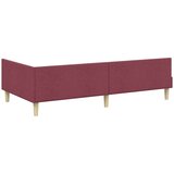  Kotni okvir postelje z matrico z vzmetnico 2 pcs Siva blago, (5000121287) | Shoptok.si