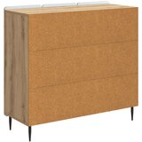  Kreveta Hrast artisan 89 x 34,5 x 82 cm Konstruirano drvo | shoptok.hr