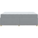  Krevetna konstrukcija Svijetlo siva 120 x 190 cm tkanina | shoptok.hr