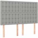  Okvir za krevet bez madraca svjetlosivi 140x200 cm od tkanine | shoptok.hr