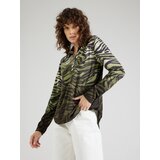 Key Largo Bluza 'AGATHA' rjava / kaki / črna | Shoptok.si