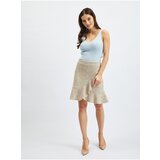 Orsay Light Brown Ladies Facial Skirt - Ladies Cene