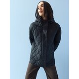 Sinsay Prošivena jakna s kapuljačom | shoptok.hr