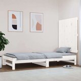  Stensko posteljno vzglavje belo 82,5x3x90 cm trdna borovina, (20738086) | Shoptok.si