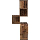 Police za kutne zidne Staro drvo 48 x 48 x 120 cm | shoptok.hr