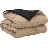  Ljetni pokrivač Crna i taupe 200 x 135 cm Mikrovlakna | shoptok.hr