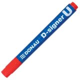 DONAU permanentni marker DO737100104PL D-Signer U, okr.kon. rdeč 4 mm 10 KOS | Shoptok.si