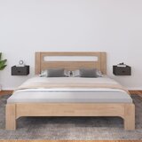 vidaXL Stenska nočna omarica 2 kosa siva 40x29,5x22 cm Cene