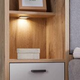 Premium Living Postelja Boxspring Ravenna, Svetlo Siva, Hrast, 180x200 | Shoptok.si