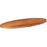 Stolna ploča 120x50x3 8 cm ovalna od masivnog drva bagrema | shoptok.hr