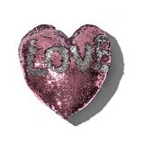 Drugo Pillow with Sequins Heart | Shoptok.si