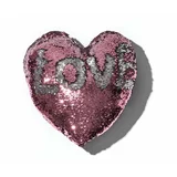 Drugo Pillow with Sequins Heart