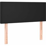  s oprugama i madracem crni 90 x 200 cm od umjetne kože | shoptok.hr