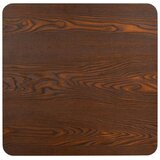  Bistro stol tamnosmeđi 80 x 80 cm mdf | shoptok.hr