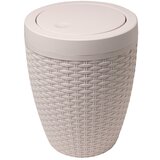 Addis krem kupaonski koš za smeće Rattan Bath Bin Calico, 5 l Cijene