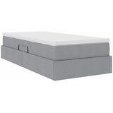  Krevet s madracem i skladištem Svijetlo siva 90 x 200 cm | shoptok.hr