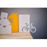 Dezz product design Stalak za knjige Booksa Bike - 2 kom. | shoptok.hr