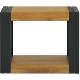 Maison Chic Stenska Kopalniška omarica - Kopalniški kabinet 45x45x35 cm trdna tikovina, (21795003) | Shoptok.si
