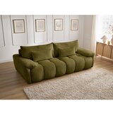 Bobochic Paris Zelena sedežna garnitura iz šenilje 264 cm Ivane – | Shoptok.si